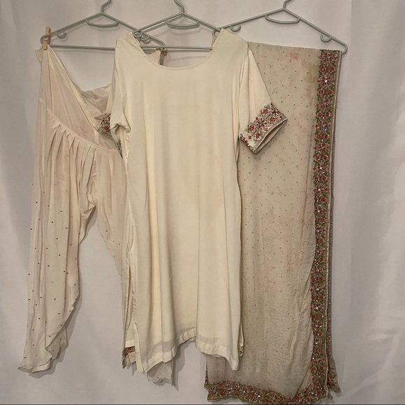 Salwar Kameez Indian 3 Piece Set - Punjabi/Pakistani Salwar Kameez Suit - Picture 2 of 12